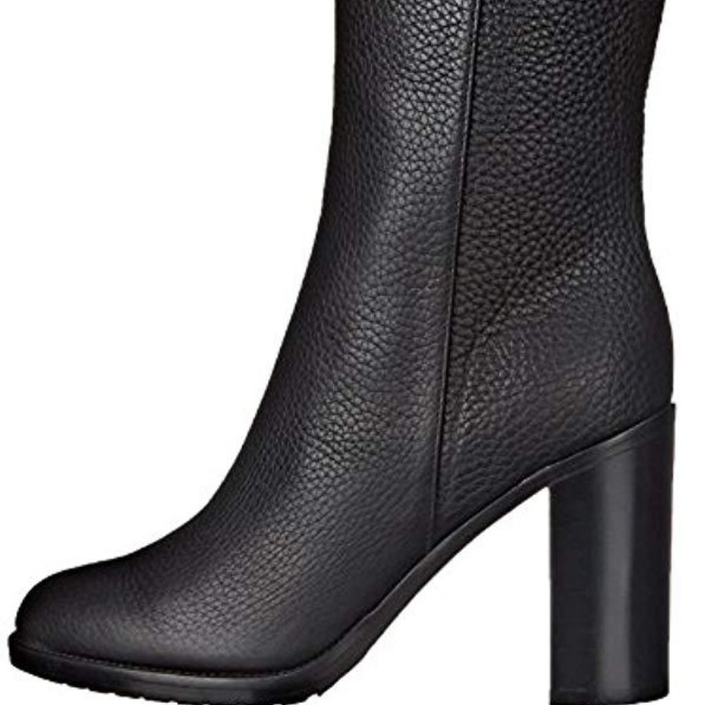 Aquatalia Beryl Thumbled Calf Black 8
